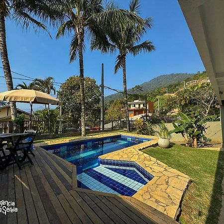 Bela Casa De 4 Suites Com Piscina E Vista - Curral Ilhabela Bagian luar foto