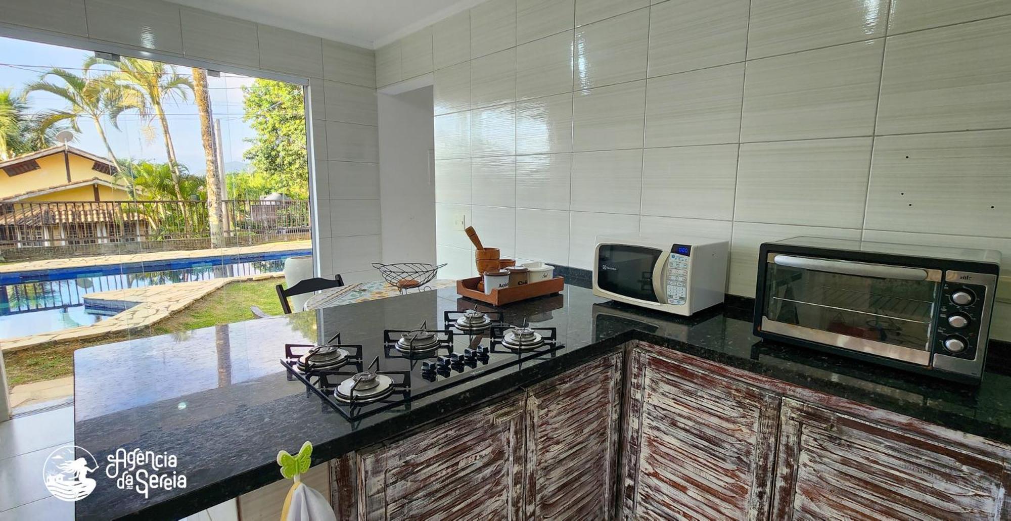Bela Casa De 4 Suites Com Piscina E Vista - Curral Ilhabela Bagian luar foto