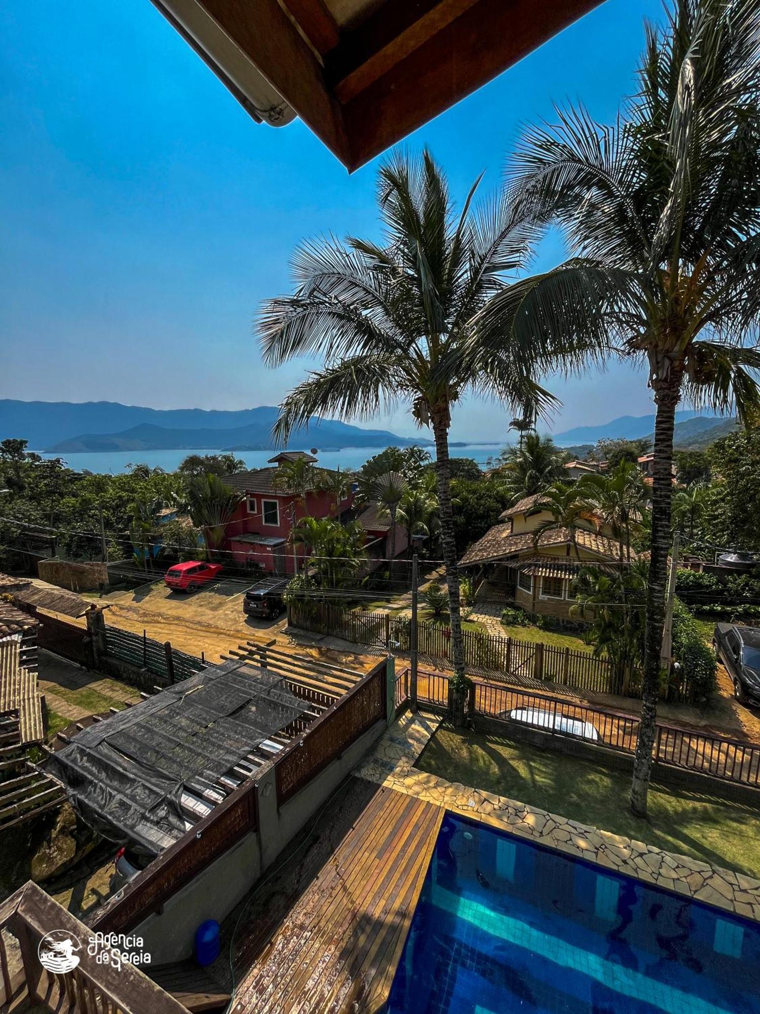 Bela Casa De 4 Suites Com Piscina E Vista - Curral Ilhabela Bagian luar foto