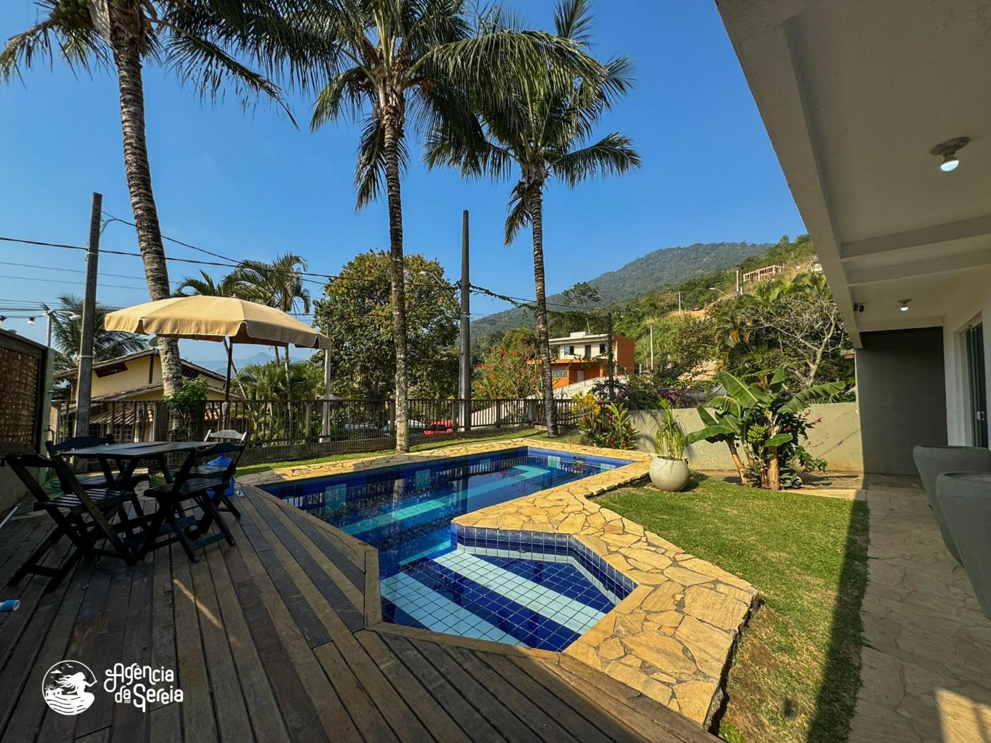 Bela Casa De 4 Suites Com Piscina E Vista - Curral Ilhabela Bagian luar foto