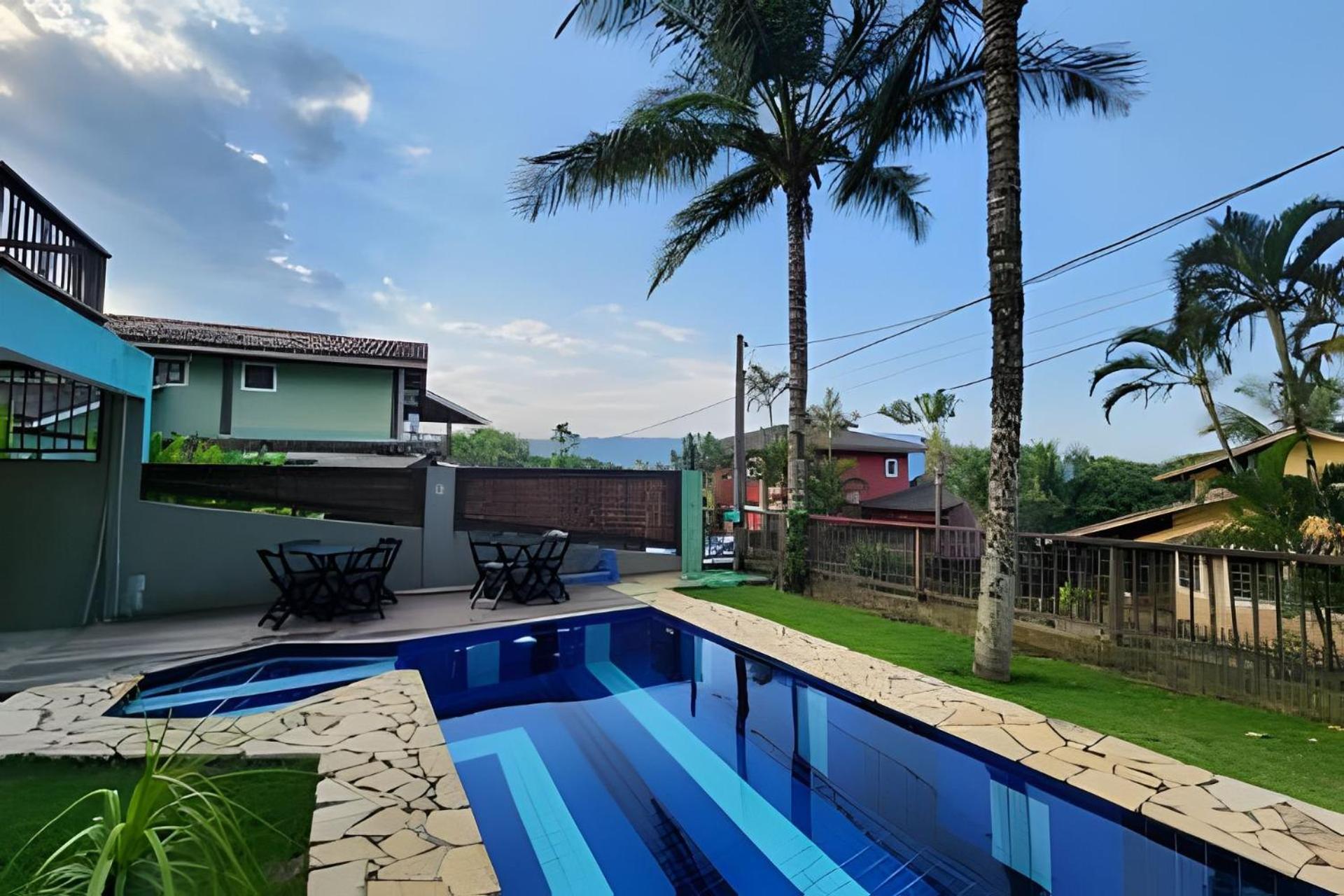 Bela Casa De 4 Suites Com Piscina E Vista - Curral Ilhabela Bagian luar foto