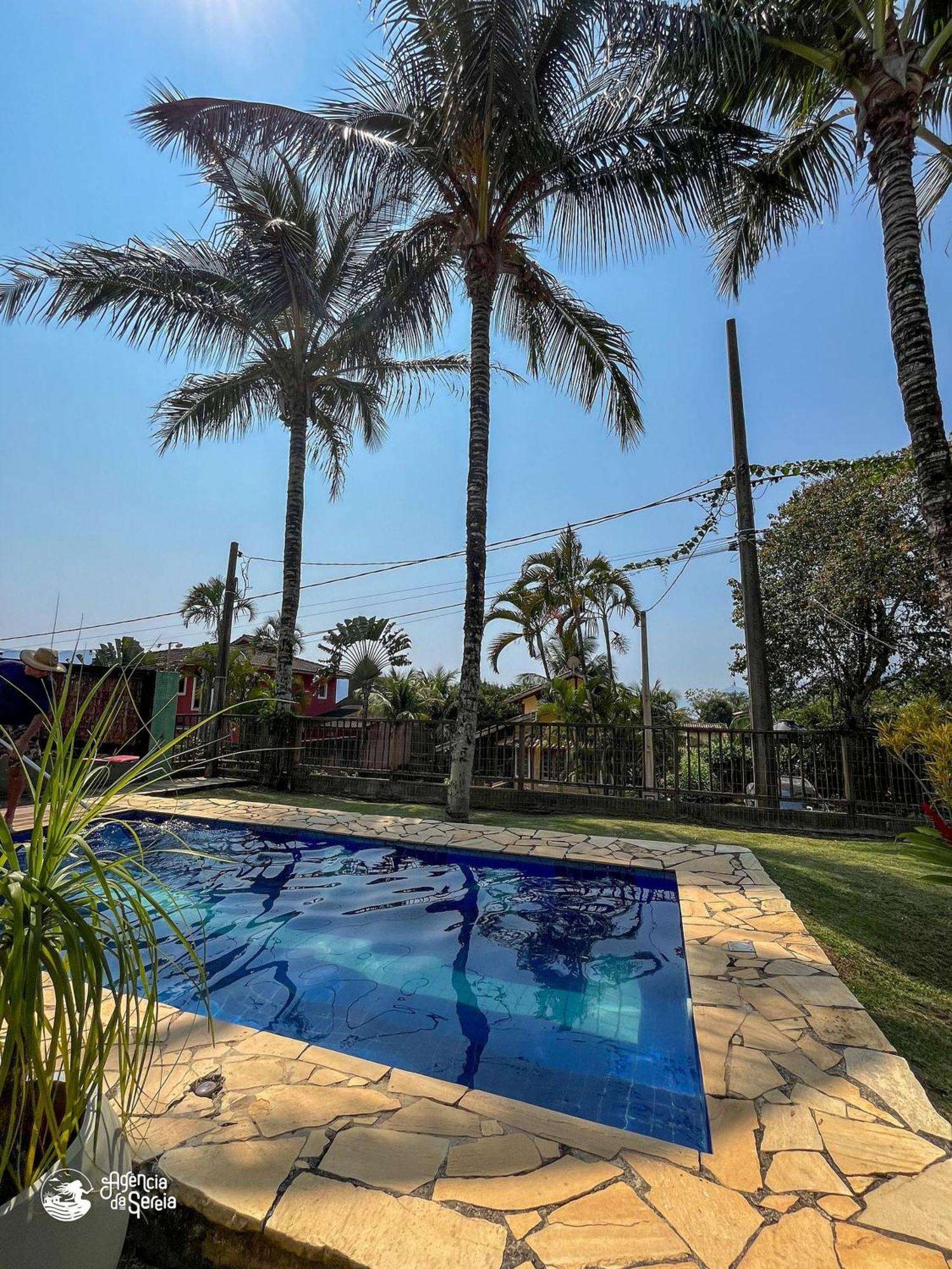 Bela Casa De 4 Suites Com Piscina E Vista - Curral Ilhabela Bagian luar foto